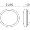 boluceilluminazione 1k 03 diffusure vetroglas diffuser tc-de 2x26w g 24 9-3