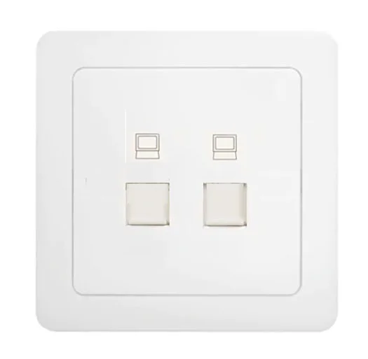 mt 6283a 2 gang rj45 socket